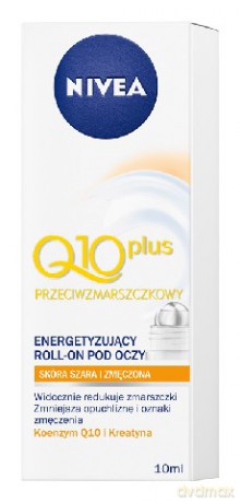 Nivea Q10 Plus Roll-on przeciwzmarszczkowy pod oczy 10 ml