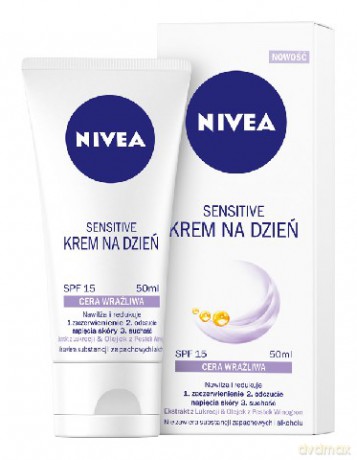 Nivea Sensitive krem na dzień do cery wrażliwej 50 ml