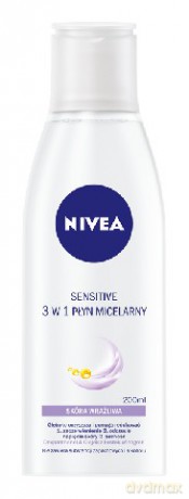 Nivea Sensitive płyn micelarny 3w1 do cery wrażliwej 200 ml