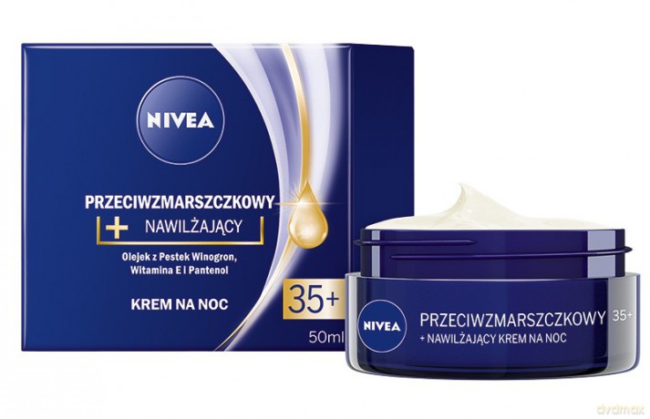 Nivea Visage krem nawilżająco przeciwzmarszczkowy na noc 50 ml