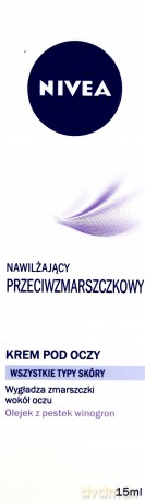 Nivea Visage krem nawilżająco przeciwzmarszczkowy pod oczy 50 ml