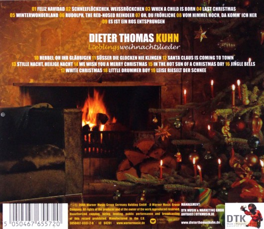 Dieter Thomas Kuhn: Lieblingsweihnachtslieder [CD]