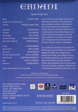 Milan La Scala: Verdi: Ernani [DVD]