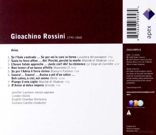 Jennifer Larmore/Eco/London Vo: Rossini: Arias [CD]