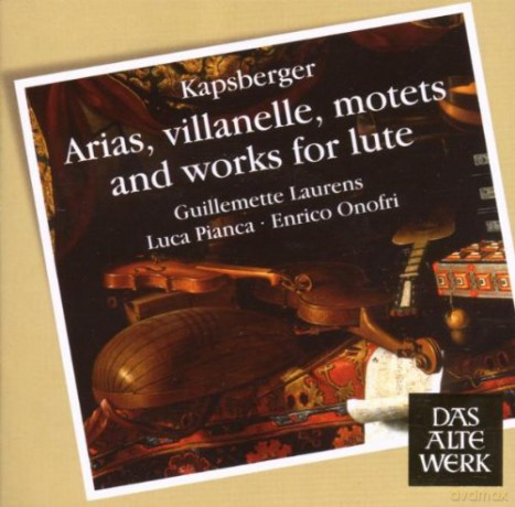 G. Laurens/Pianca,L./Onofrio,E: Kaps: Works For Soprano&Lute [CD]