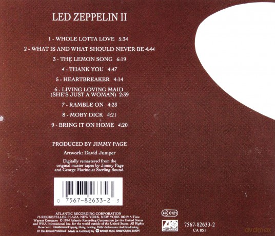 Led Zeppelin: II (Digitally Remastered) [CD]