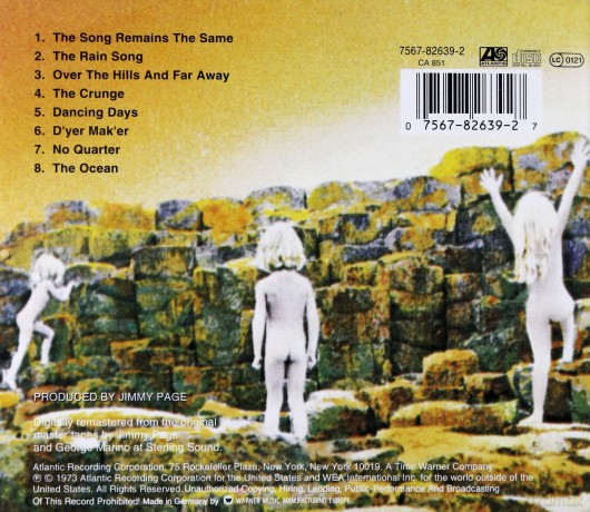 Led Zeppelin: Houses Of The Holy (Remastered) [CD]