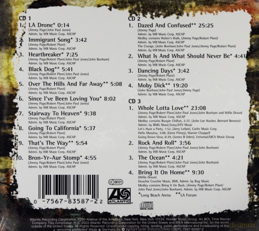 Led Zeppelin: How The West Was Won Live (digipack) [3CD]