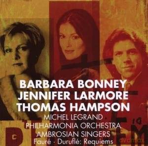 Michel Legrand/Barbara Bonney/Jennifer Larmore/Thomas Hampson: Faure Durufle: Requiems Op.48 & Op.9 [CD]