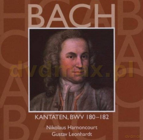 Gustav Leonhardt: Bach: Kantaten Vol.54 BWV 180 - 182 [CD]