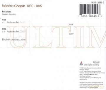 Leonskaja: Chopin: Nocturnes [2CD]