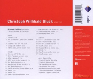 Raymond Leppard: Cluc: Orfeo Ed Euridice(Highlig [CD]