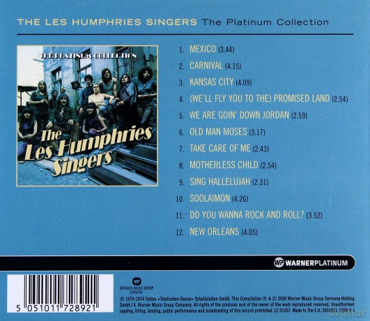 The Les Humphries Singers: The Platinum Collection [CD]