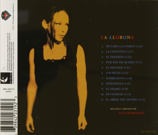 Lhasa: La Llorona [CD]