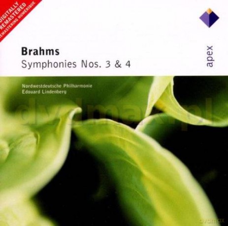 E. Lindenberg/Nwd Philharmonie: Brahms: Sinfonien Nr.3+4 [CD]