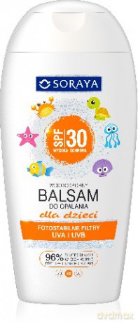 Soraya Balsam do opalania dla dzieci SPF 30 - wysoka ochrona, wodoodporny 200 ml