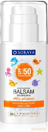 Soraya Balsam do opalania dla dzieci SPF 50 wodoodporny