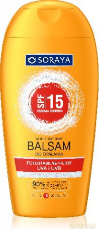 Soraya Balsam do opalania SPF 15 - średnia ochrona, wodoodporny 200 ml