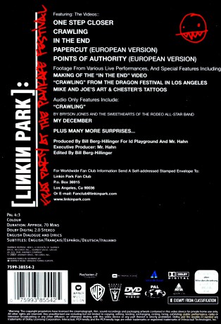 Linkin Park: Frat Party At The Pancake Festival [DVD]