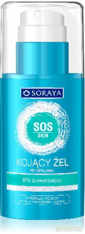 Soraya Kojący żel po opalaniu chłodząco-łagodzący 5% d-Panthenolu 100 ml