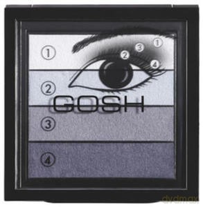 Gosh cienie Smokey Eyes 04 blue 8 g