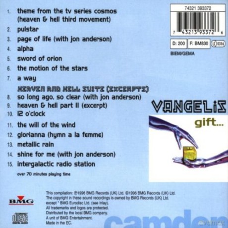 Vangelis: Gift [CD]