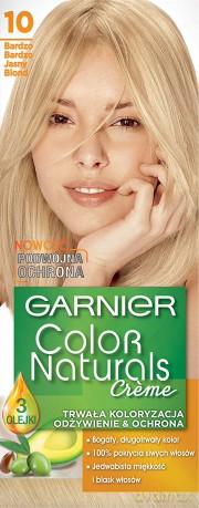 Garnier Color Naturals farba do włosów nr 10 bardzo bardzo jasny blond