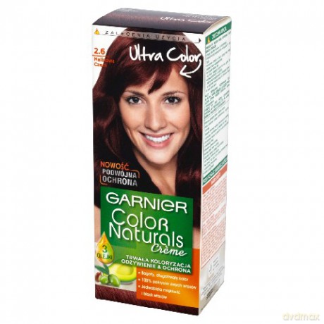 Garnier Color Naturals farba do włosów nr 2.6 malinowa czerń