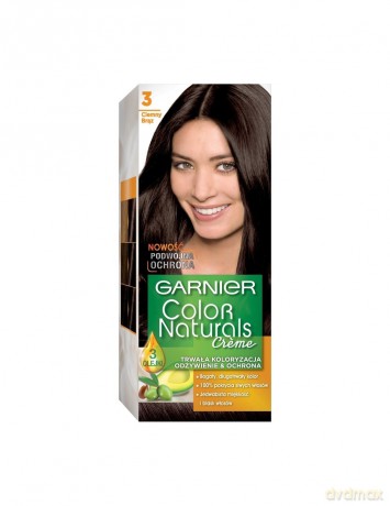 Garnier Color Naturals farba do włosów nr 3 ciemny brąz
