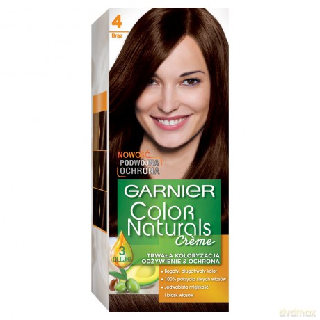 Garnier Color Naturals farba do włosów nr 4 brąz