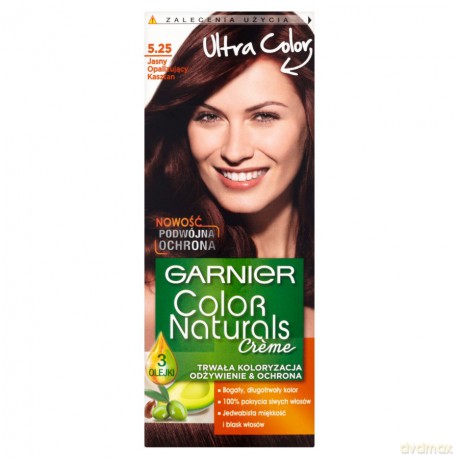 Garnier Color Naturals farba do włosów nr 5.25 jasny opalizujący kasztan