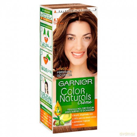 Garnier Color Naturals farba do włosów nr 6.34 czekolada