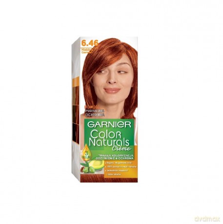 Garnier Color Naturals farba do włosów nr 6.46 czerwień miedziana