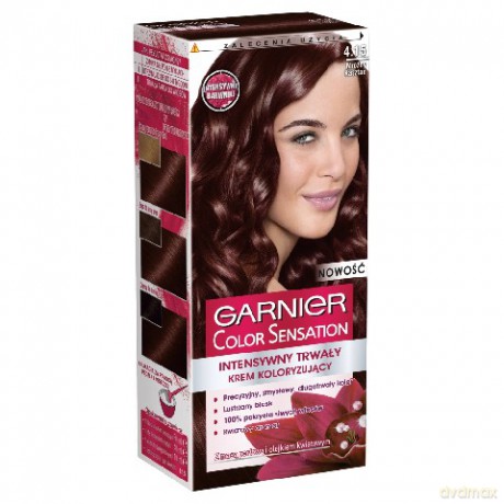 Garnier Color Sensation krem koloryzujący 4.15 Icy Chestnut, mroźny kasztan