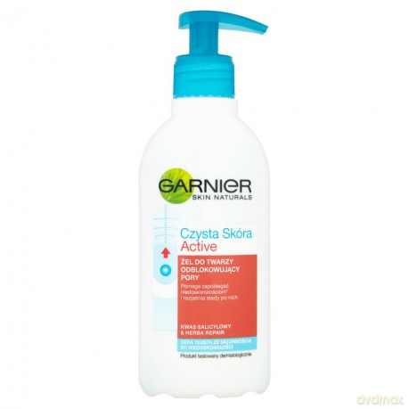 Garnier Czysta skóra Active żel do twarzy odblokowujący pory
