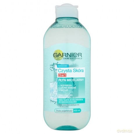 Garnier Czysta skóra płyn micelarny 3w1, 400 ml