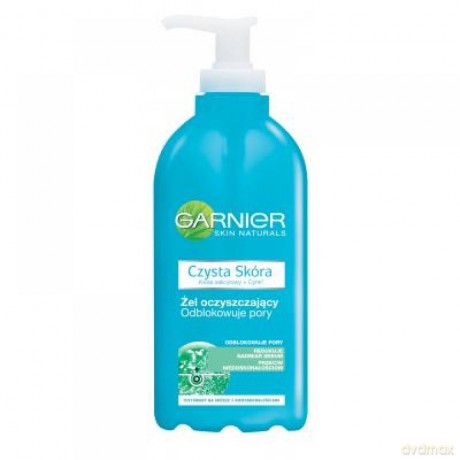 Garnier Czysta skóra żel do twarzy z pompka 200 ml