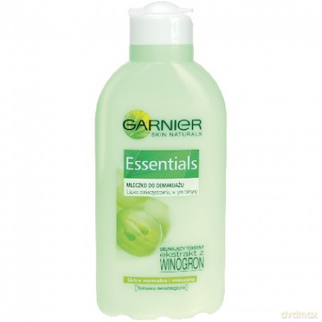 Garnier Essentials mleczko do demakijażu do cery normalnej i mieszanej