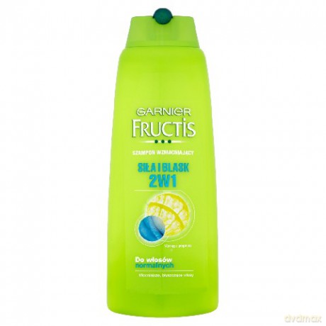 Garnier Fructis szampon 2w1, siła i blask do włosów normalnych
