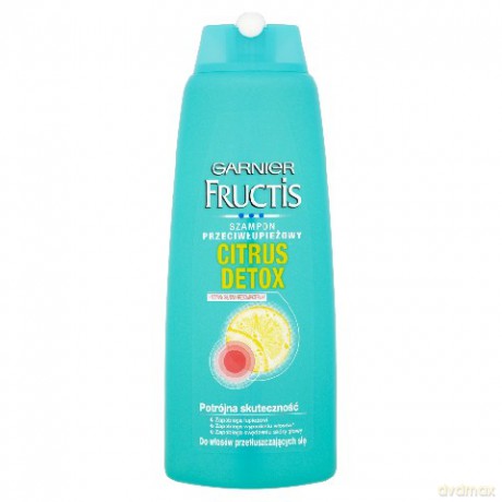 Garnier Fructis szampon Citrus Detox 400 ml