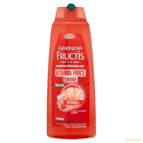 Garnier Fructis szampon Grapefruit Tonic do włosów pozbawionych blasku 400 ml