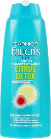 Garnier Fructis szampon przeciwłupieżowy Citrus Detox