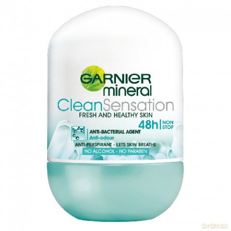 Garnier Mineral Deodorant roll-on Clean Sensation 50 ml