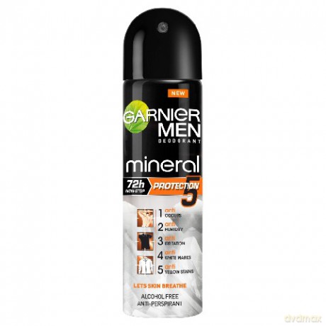 Garnier Mineral Men Protection "5" dezodorant (spray) 150 ml