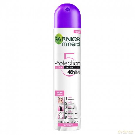 Garnier Mineral Protection "5" dezodorant Cotton Fresh (spray) 250 ml