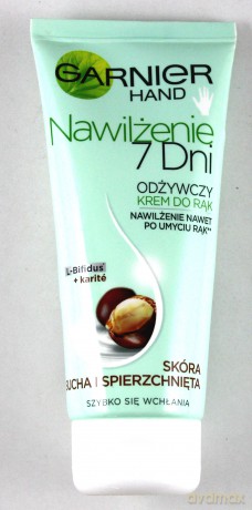 Garnier Nawilżenie 7 Dni balsam do rąk odżywczy Karite 100 ml