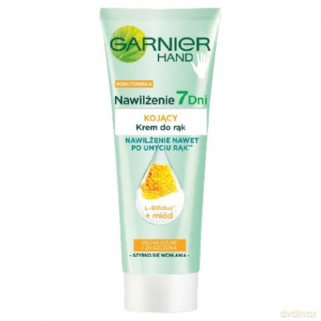 Garnier Nawilżenie 7 Dni krem do rąk kojący miód 100 ml