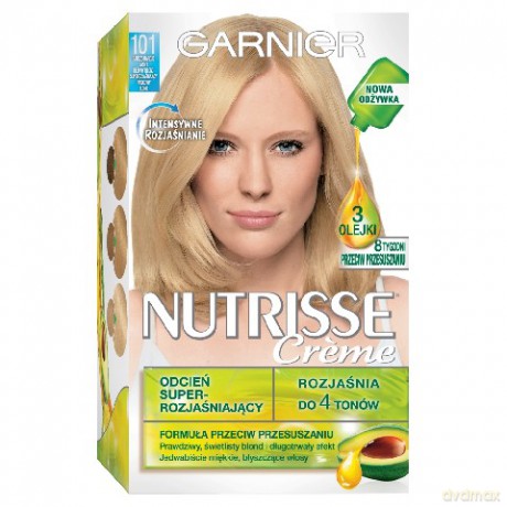 Garnier Nutriss farba nr 101 bardzo bardzo jasny beżowy blond super rozjaśniający