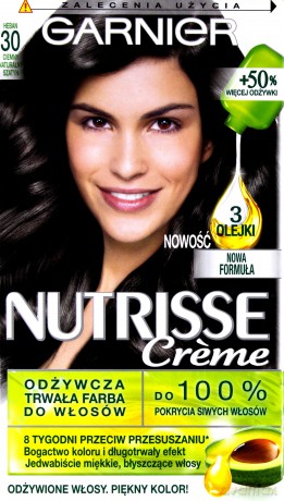 Garnier Nutriss farba nr 30 ciemny naturalny szatyn
