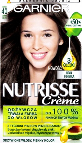 Garnier Nutriss farba nr 40 ciemny szatyn
